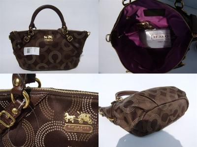 discount COACH bags - 15935 dark coffee